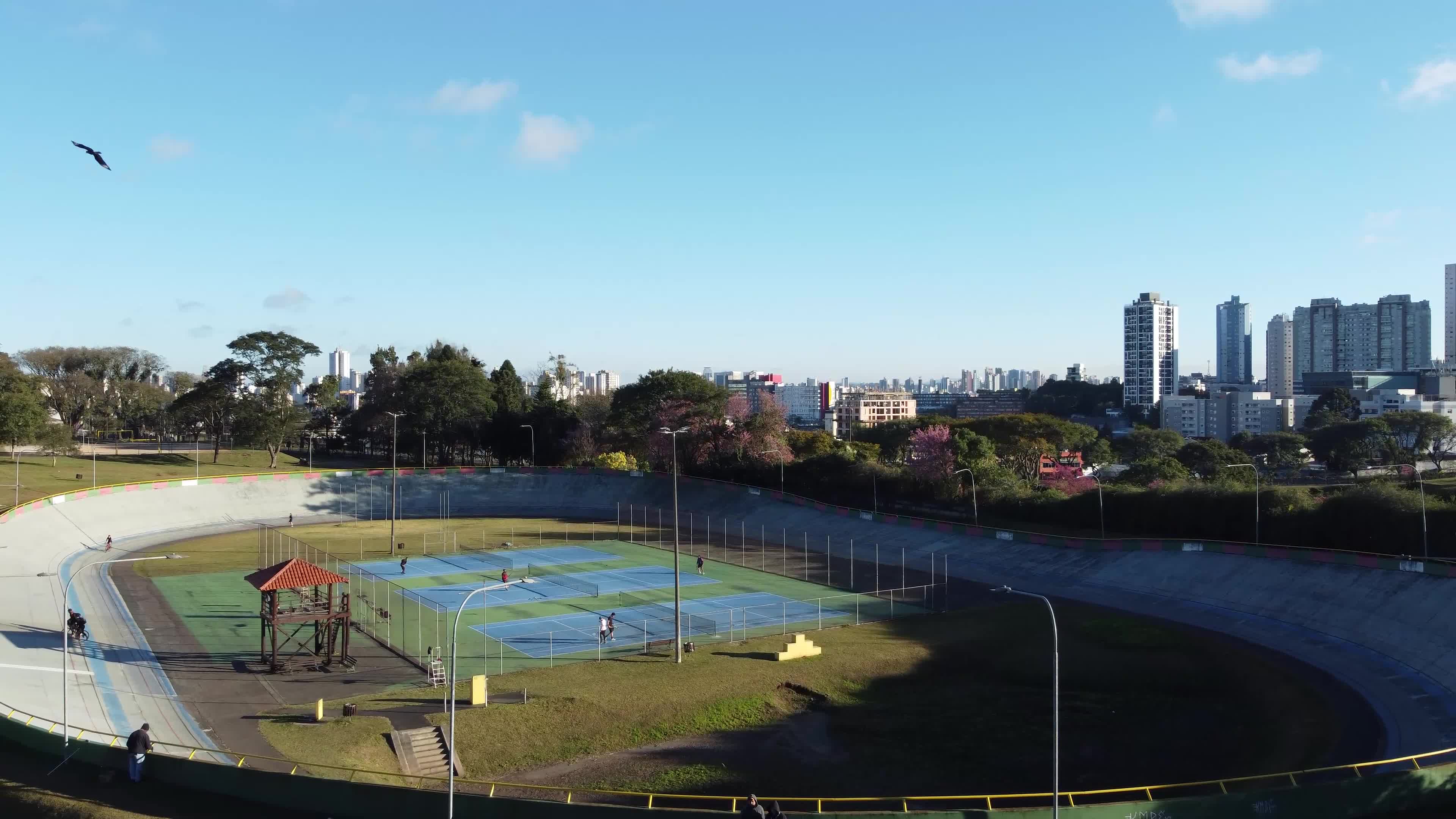 Afastando do Velódromo do Jardim Botânico - Curitiba PR