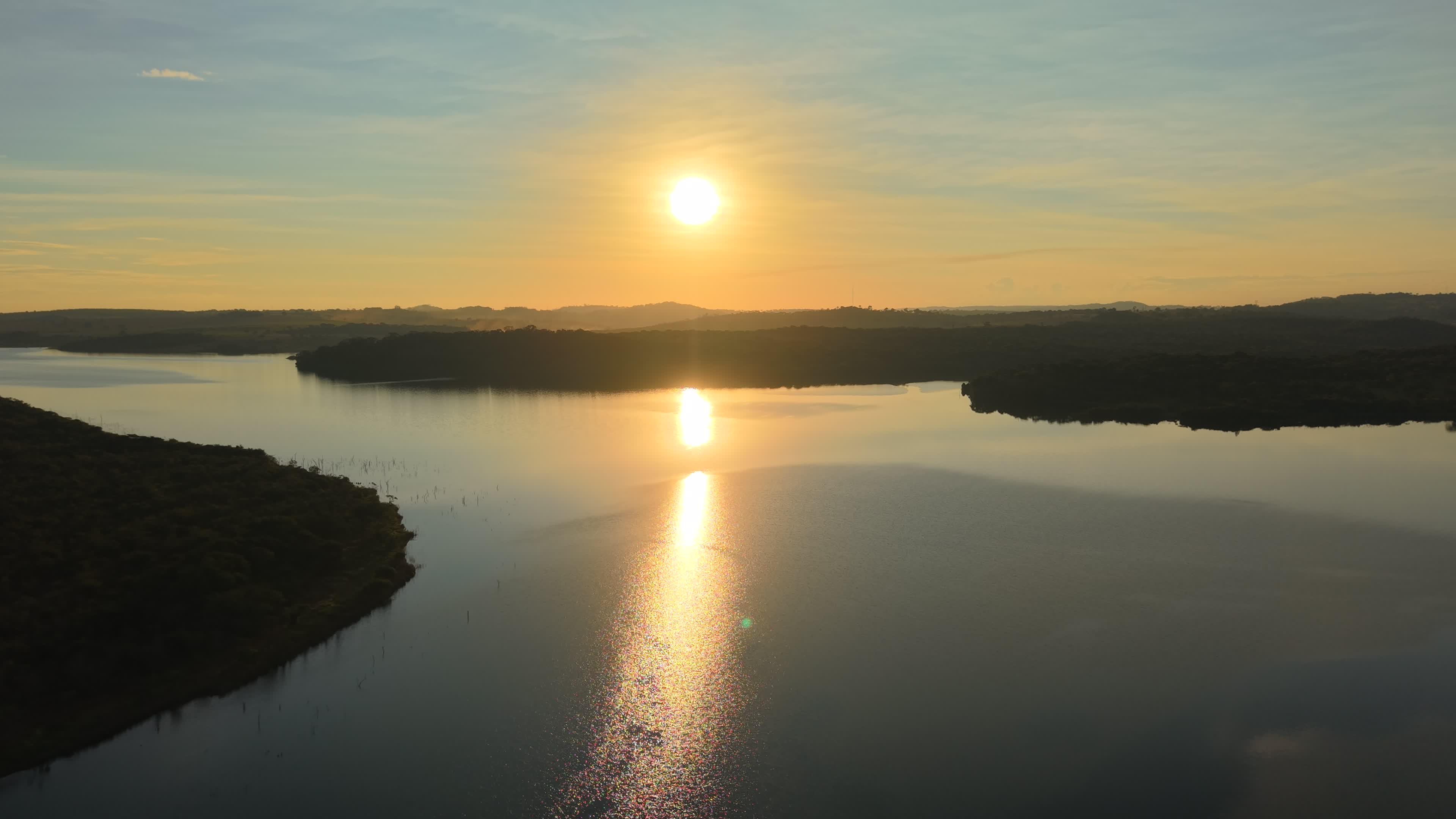 GOIÂNIA - POR DO SOL - RIO JOÃO LEITE