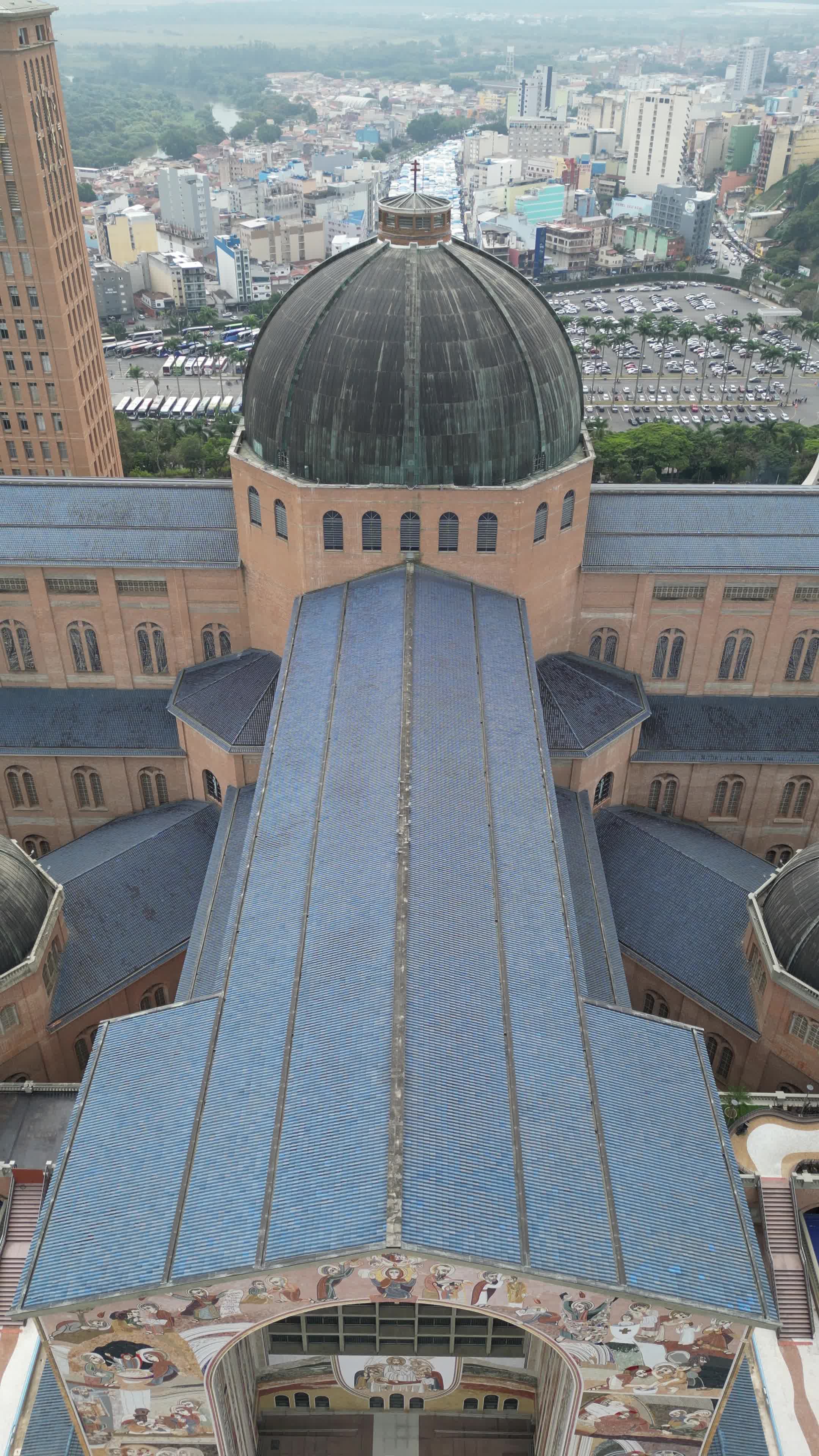 Cúpula da Basílica vista do alto