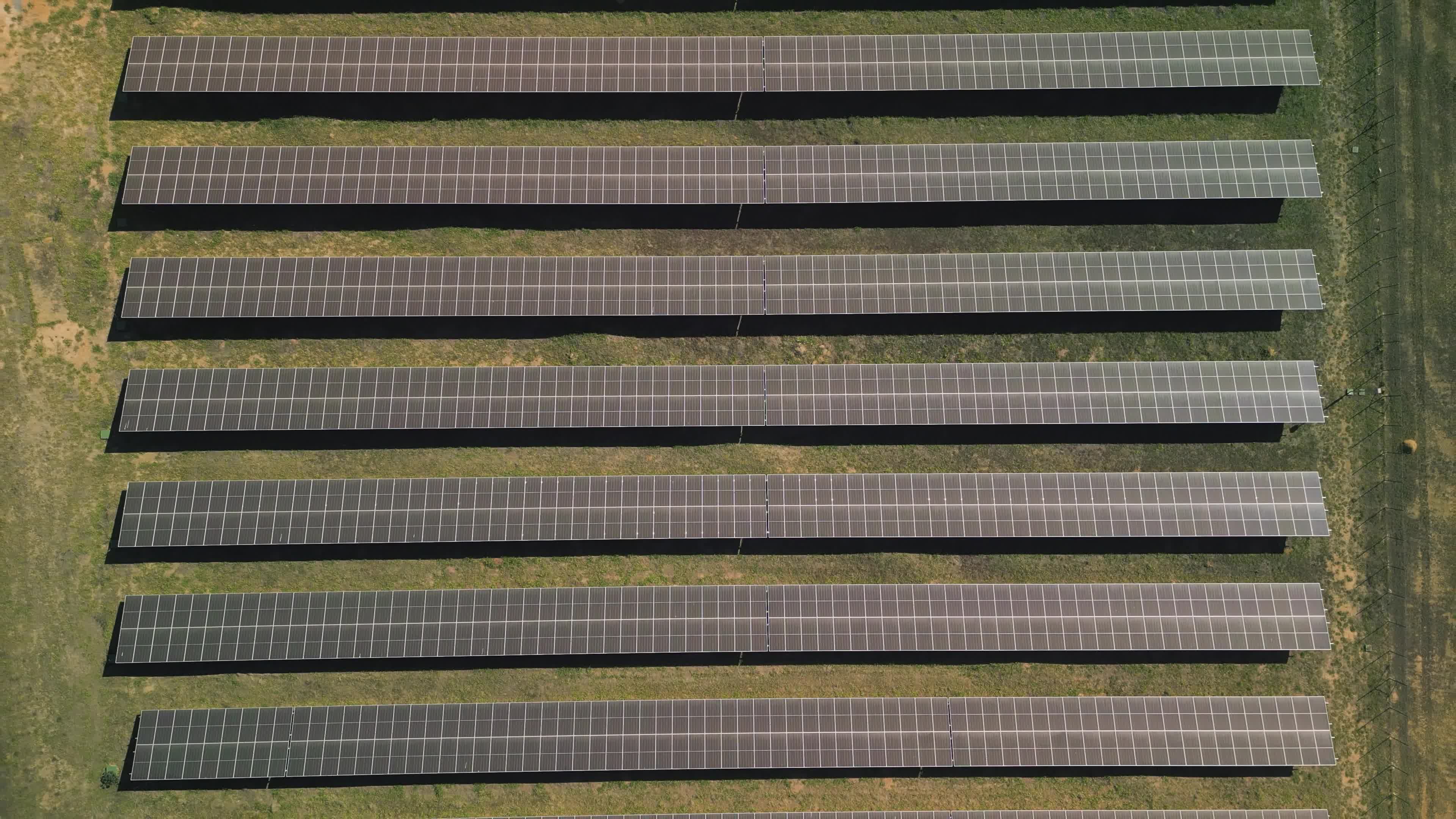 Usina Solar Vista de Cima