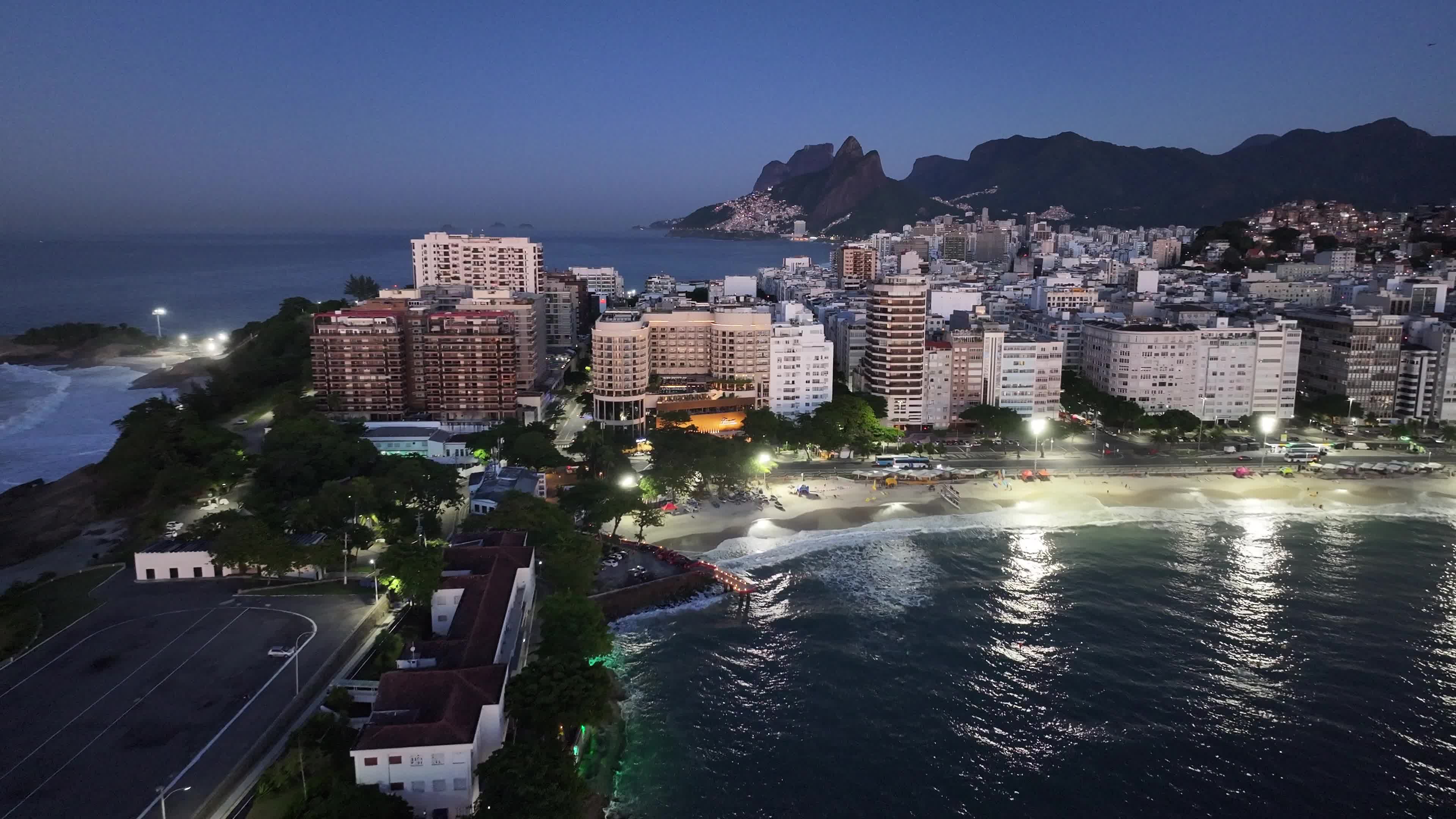 Forte de Copacabana de Madrugada