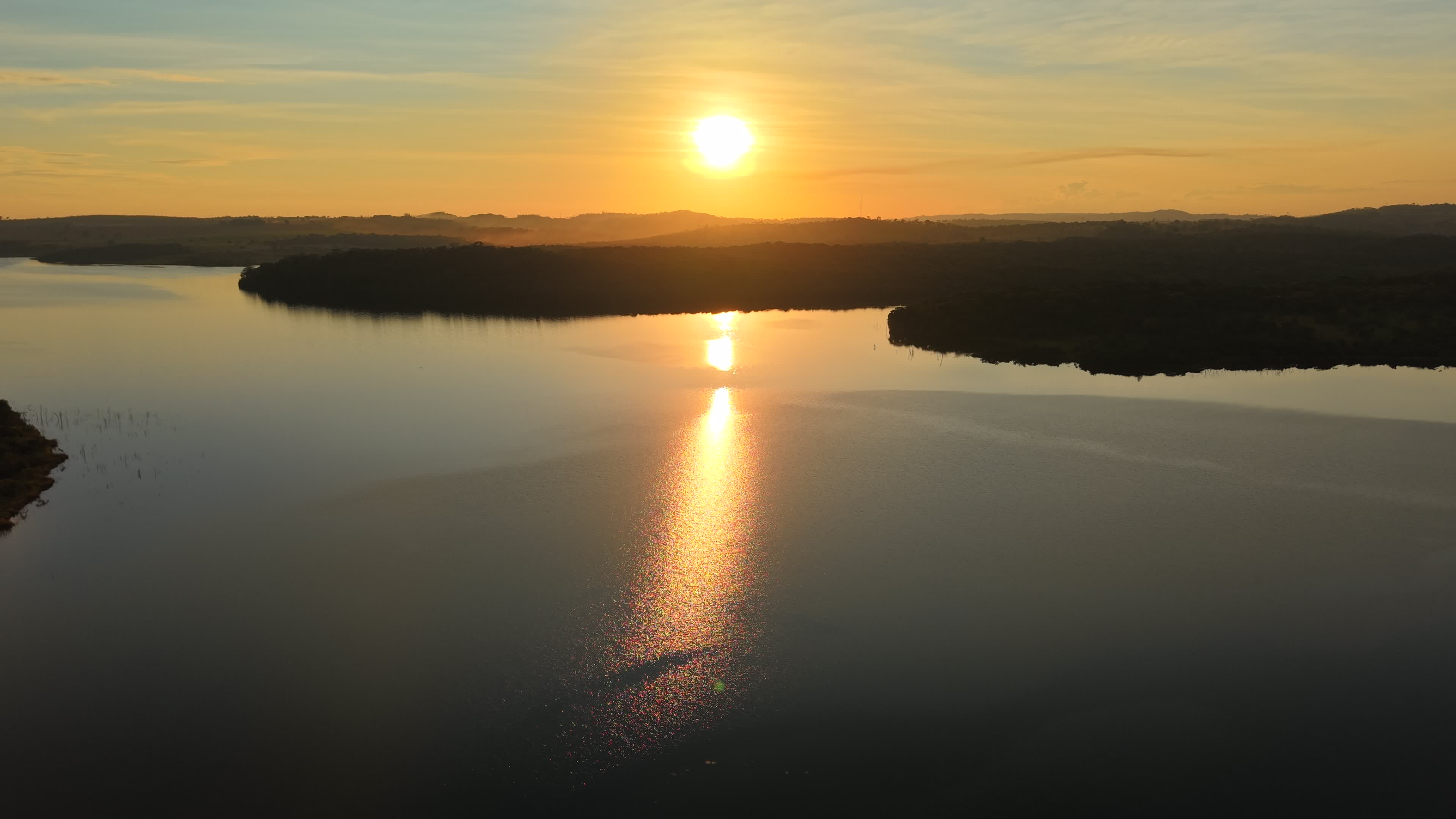 GOIÂNIA - POR DO SOL - RIO JOÃO LEITE
