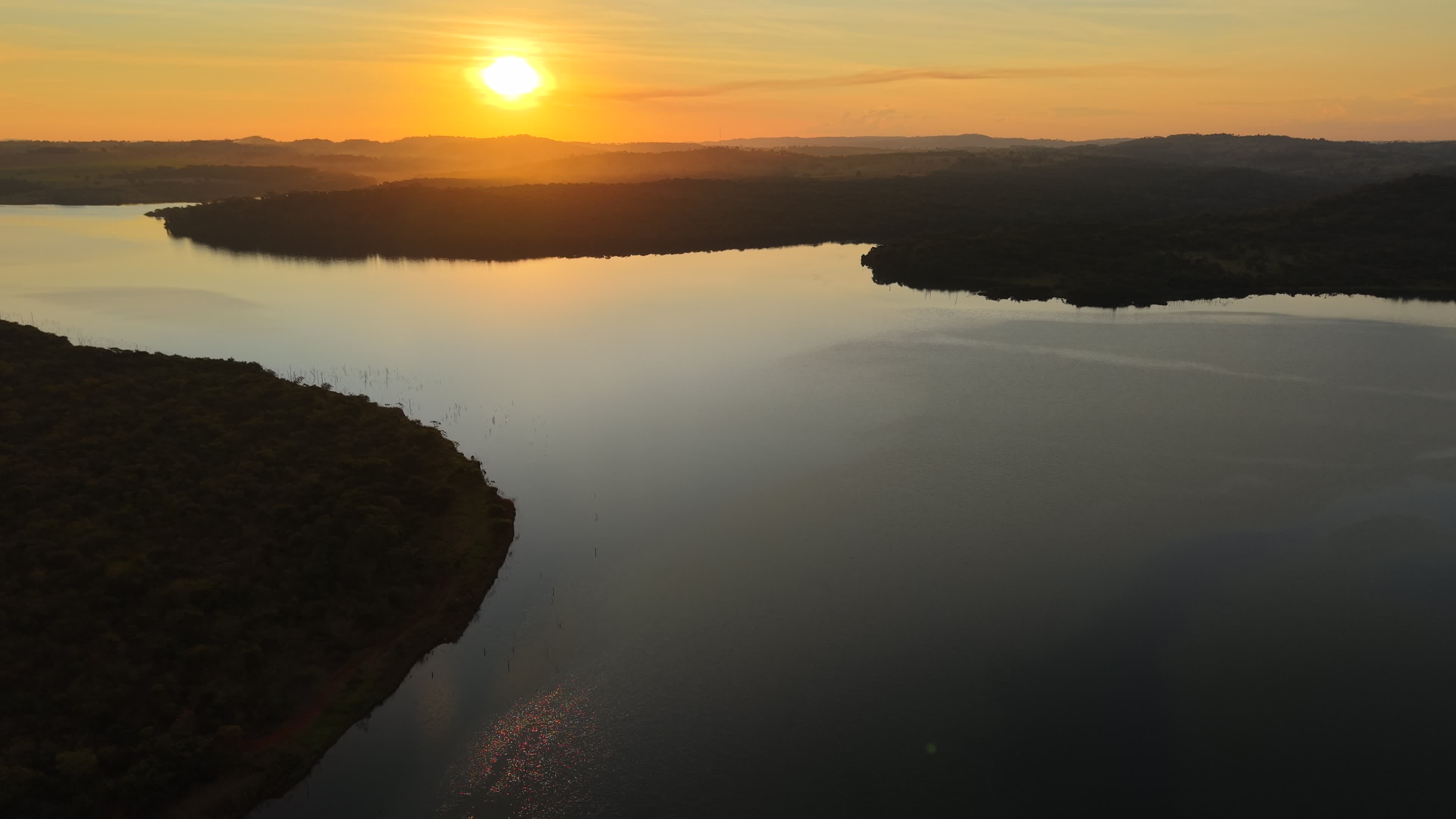 GOIÂNIA - POR DO SOL - RIO JOÃO LEITE