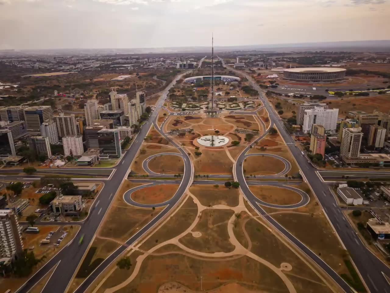 Passeio no centro de Brasília