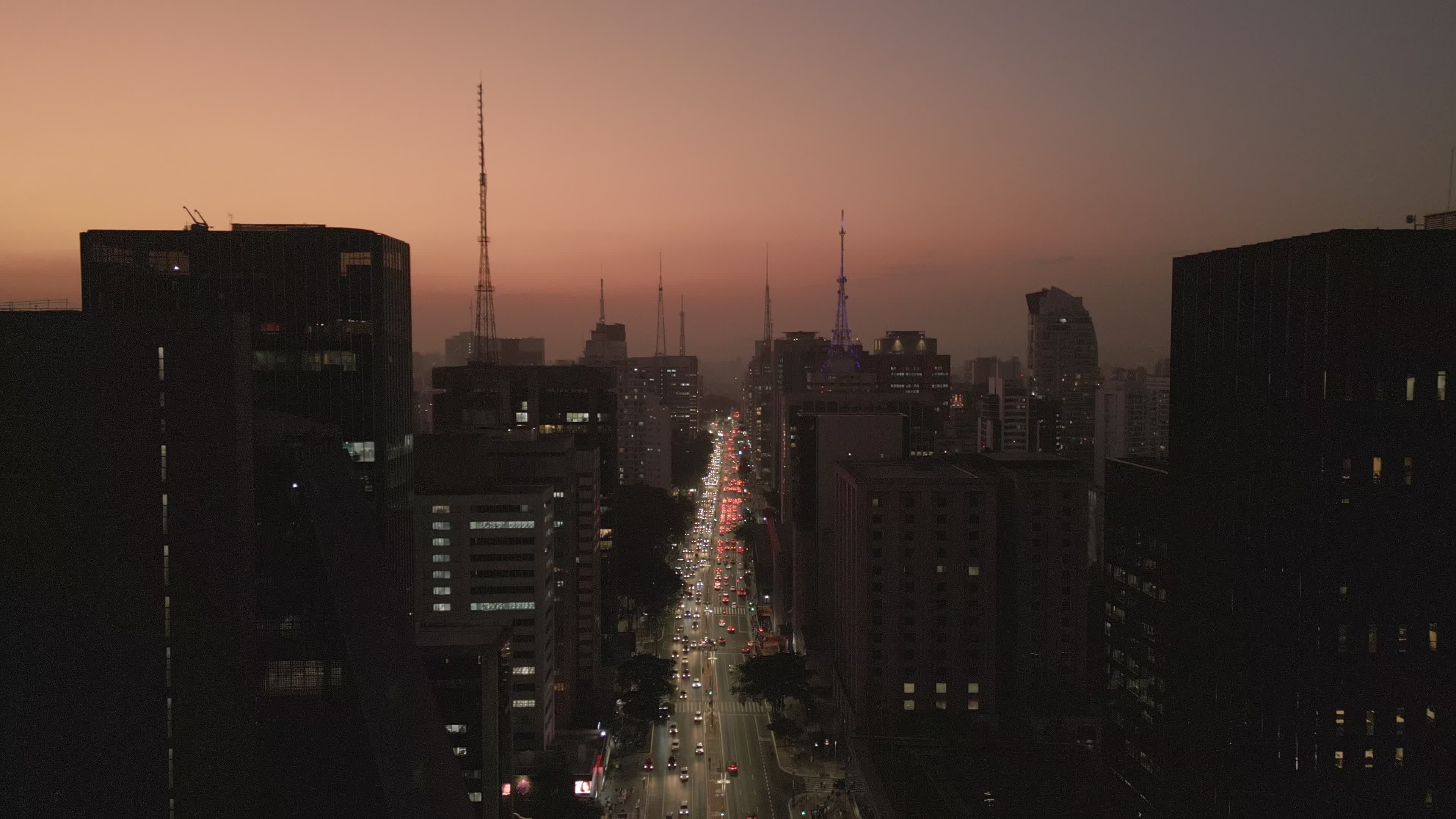Paulista por do sol