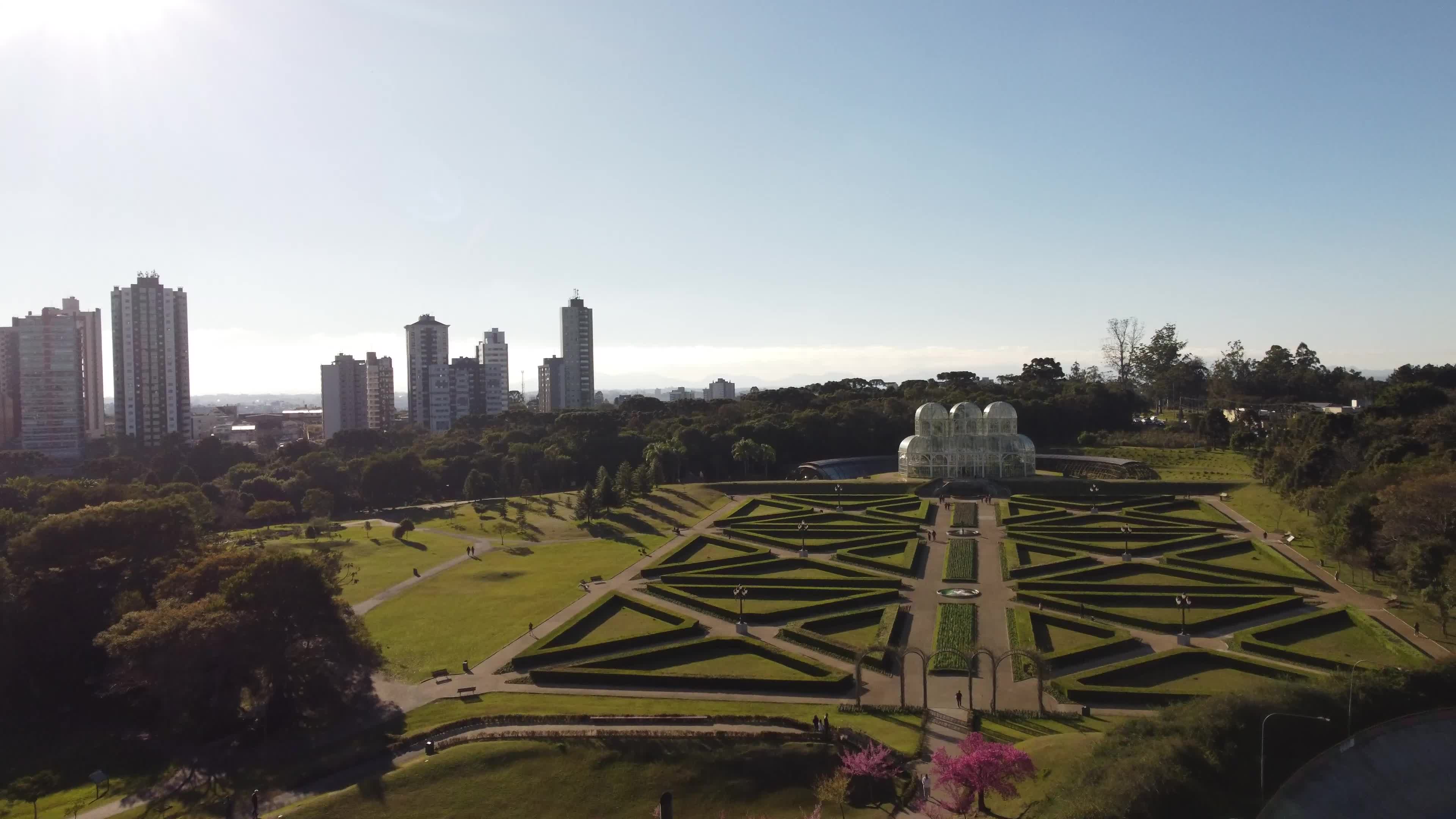 Passeio pelo Jardim Botanico, em Curitiba PR