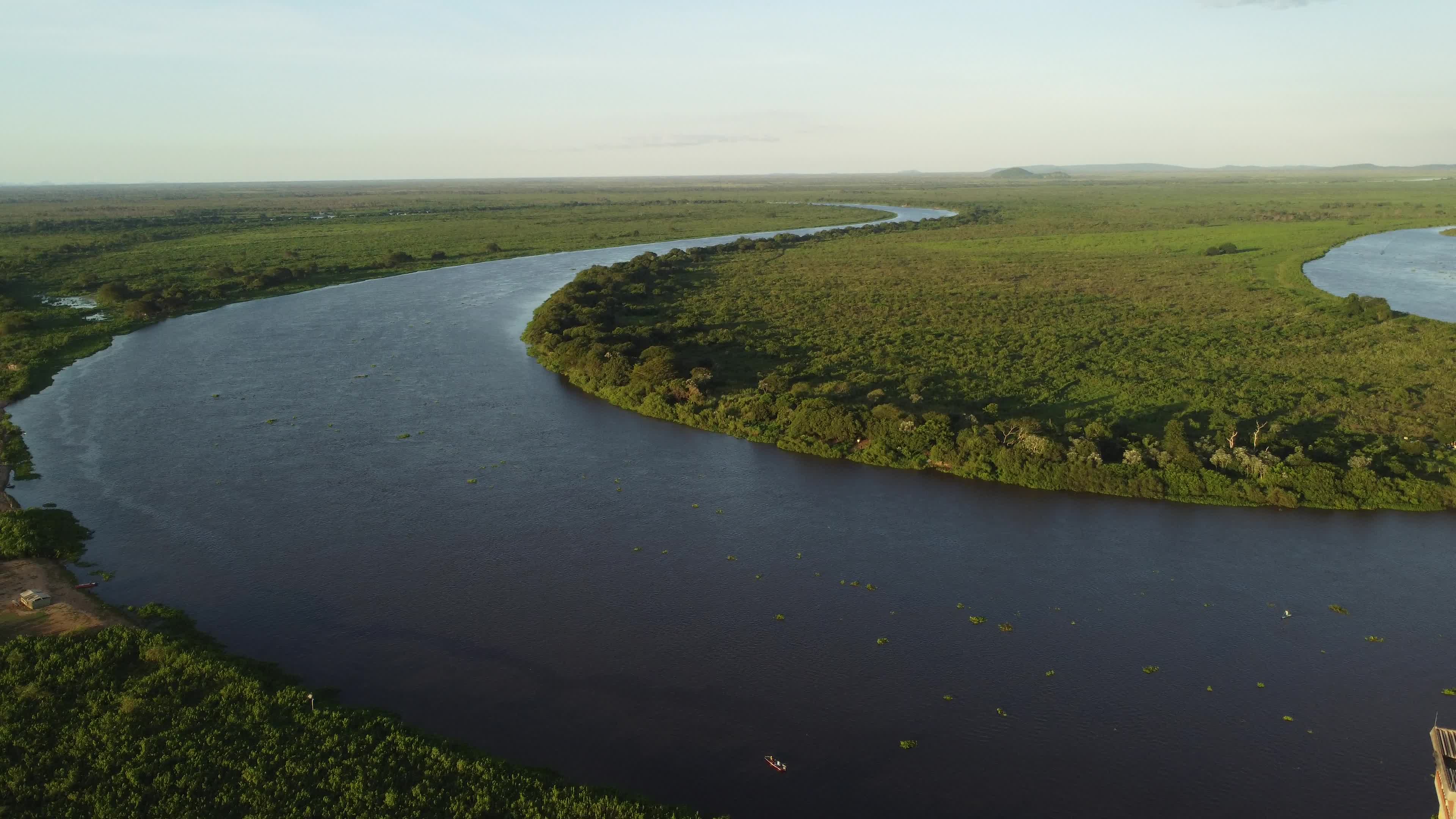 Rio Paraguai no Pantanal Sul Matogrossense