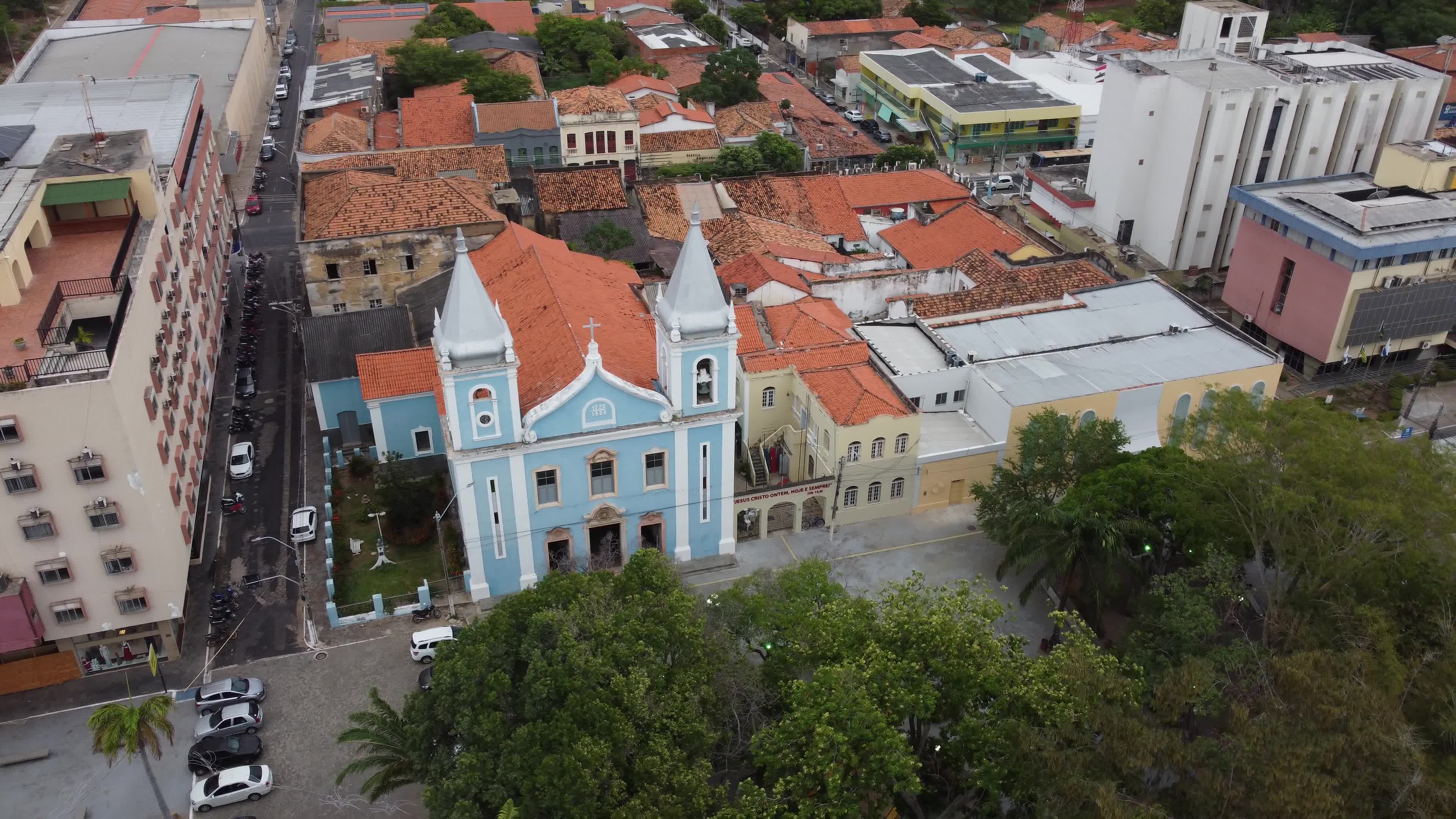 Igreja histórica em Parnaíba 